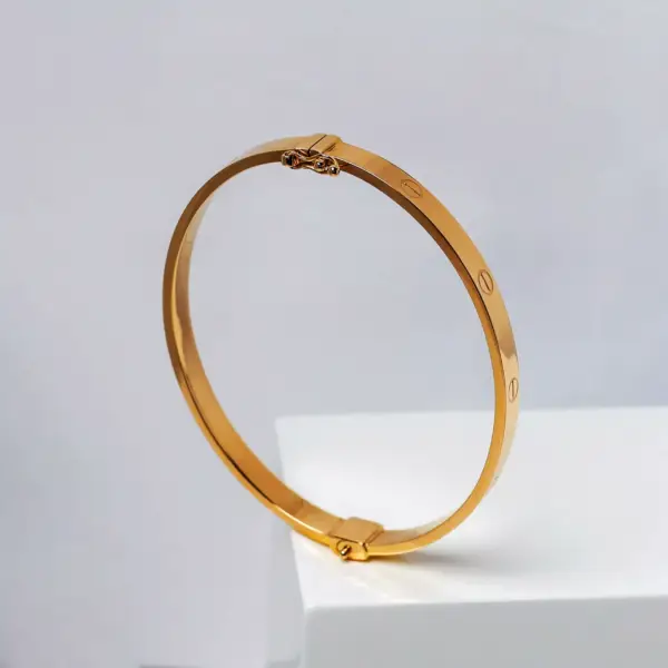 14K Yellow Gold Love Bracelet