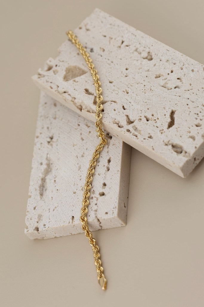 Fine Rope Chain Bracelet
